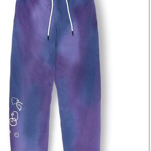 Twitch Purple Tie-Dye Sweatpants